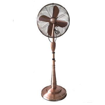 Antique Fan-Fan-Stand Fan-Red Bronze